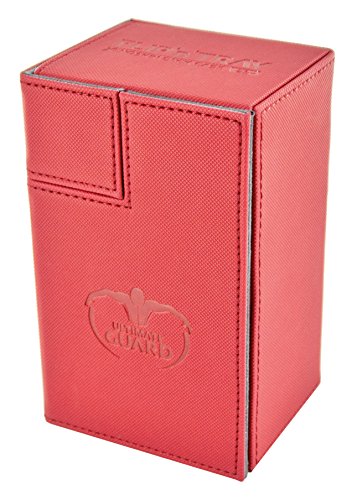 Ultimate Guard Deck Case Flip N Tray 80+ Standard Xenoskin Czerwony