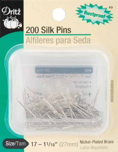 PIN SILK SZ 17 1,0625"200CT BR OPAKOWANIE 3 SZT.