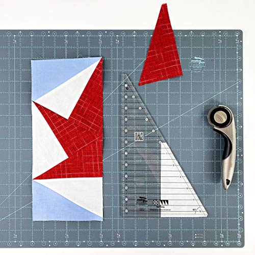 Linijka Creative Grids Half Sixty Triangle