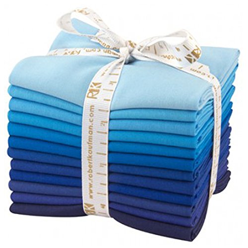Robert Kaufman Fat Quarter Bundle Kona Cotton Sky Gazer 12 sztuk