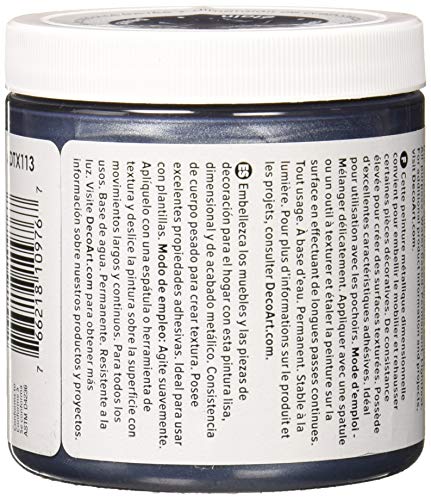 Decoart Americana Texture Metallics 8oz cyny