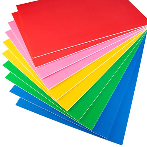 10PC Asst Kolorowa pianka 20"x30"