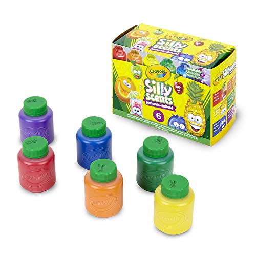 6 szt. Silly Scents Zmywalna farba dla dzieci