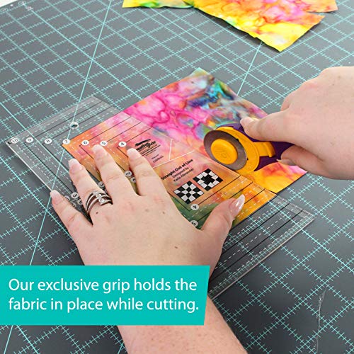 Szablon linijki do pikowania Creative Grids Straight Out of Line 6" x 10" CGRKA3