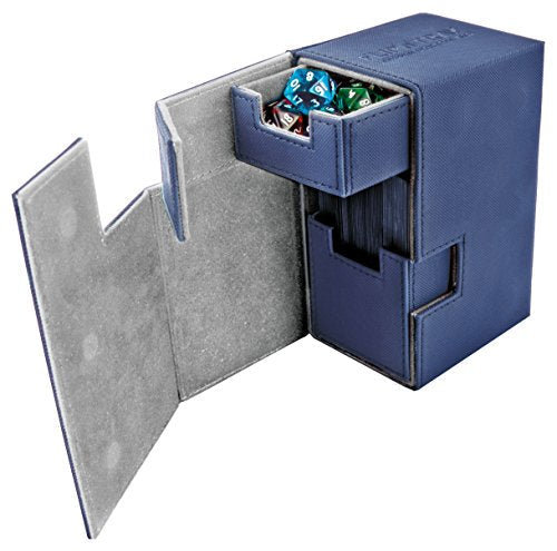 Ultimate Guard Deck Case Flip N Tray 80+ Standard Xenoskin Niebieski