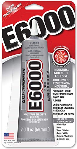 Eclectic E6000 Klej 2oz Kartonowy Przezroczysty