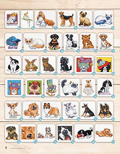 Sztuka wypoczynku Krzyz haft Luvable Pets Bk