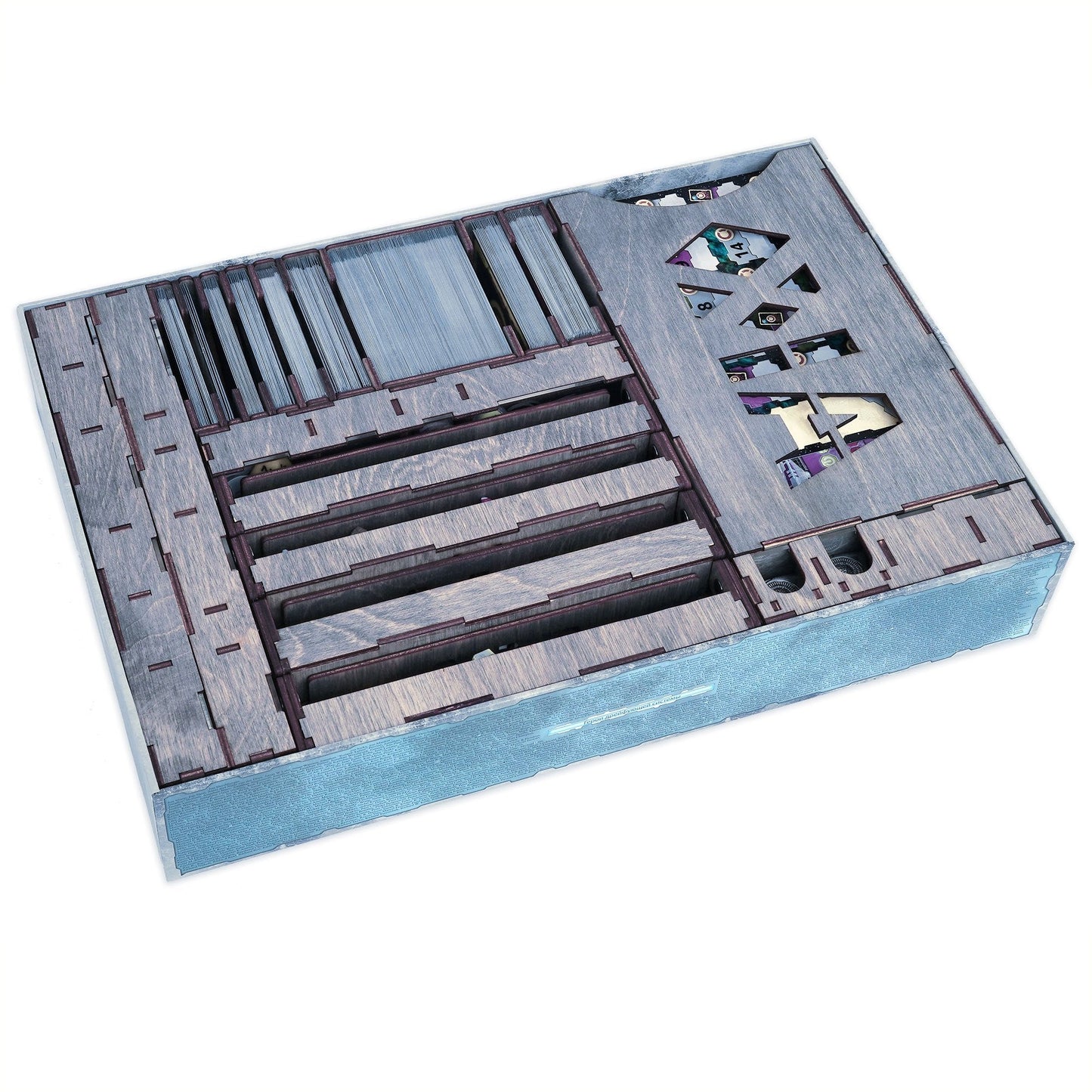 Eco-friendly wooden DIY storage container for XIA adventure game