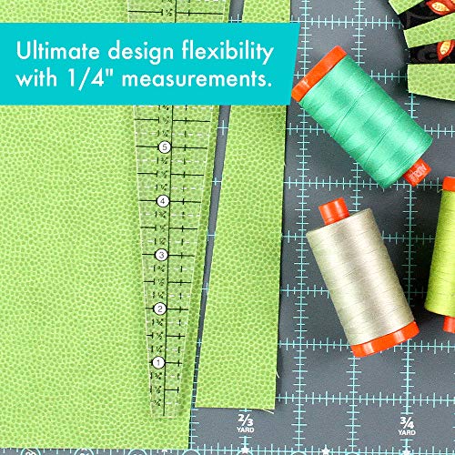 Creative Grids USA Linijka trojkatna Creative Grids 10 stopni