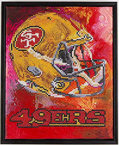 Zestaw do malowania diamentami 10x12" NFL Team San Francisco49ers