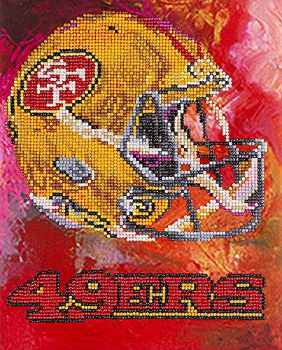 Zestaw do malowania diamentami 10x12" NFL Team San Francisco49ers