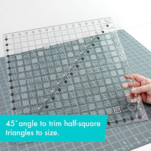 Linijka do pikowania Creative Grids USA Creative Grids 16-1/2in Square