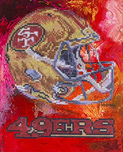 Zestaw do malowania diamentami 10x12" NFL Team San Francisco49ers