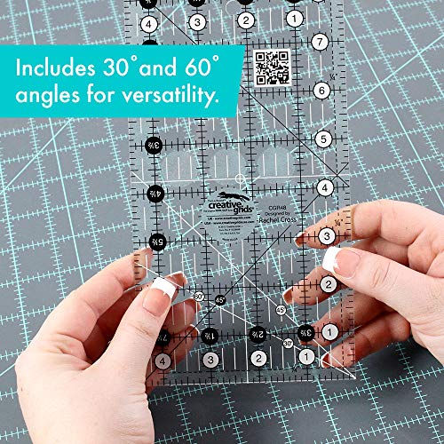 Linijka do patchworku Creative Grids 4-1/2in x 8-1/2in