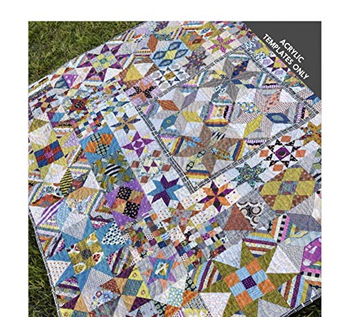 Tylko szablony akrylowe Bakers Dozen Jen Kingwell Quilting