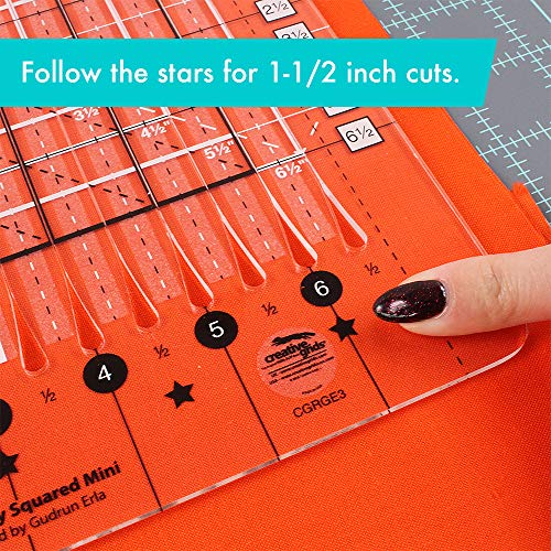 Linijka do mini patchworku Creative Grids Stripology