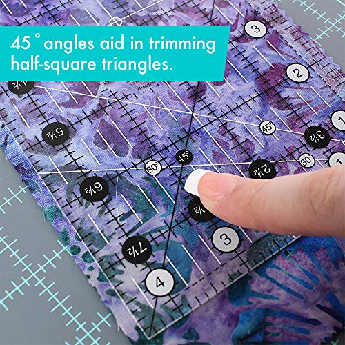 Linijka do patchworku Creative Grids 4-1/2in x 8-1/2in