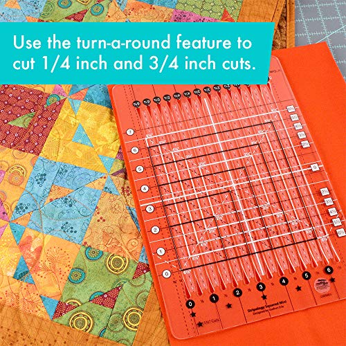 Linijka do mini patchworku Creative Grids Stripology