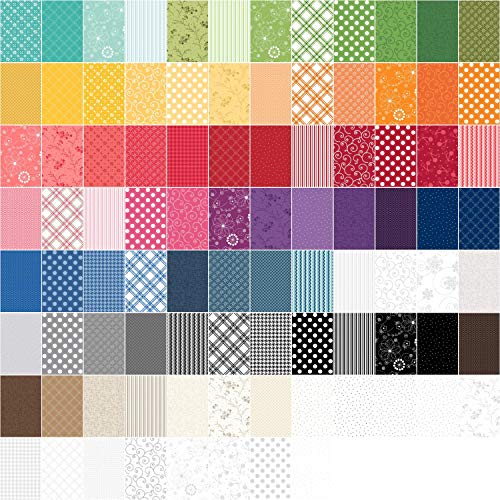 Kim Christopherson KimberBell Basics Kim's Picks Kompletne 10-calowe kwadraty 92 sztuki Tort warstwowy Maywood