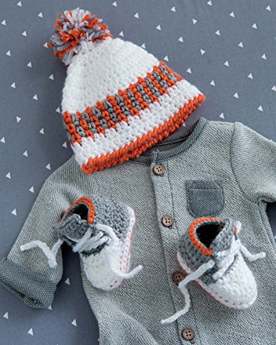 Leisure Arts Infant Boots & Hats Crochet Bk