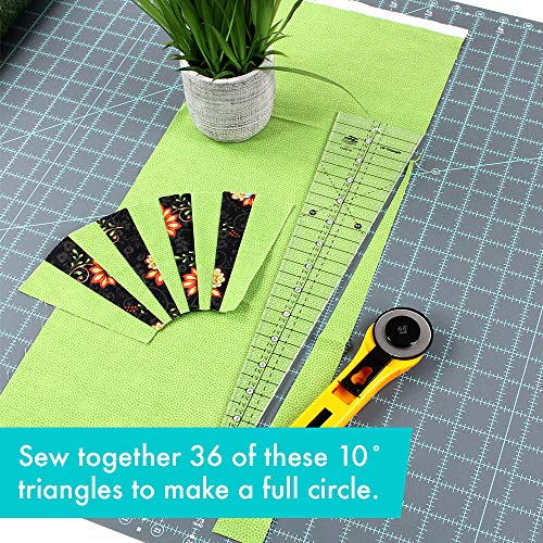 Creative Grids USA Linijka trojkatna Creative Grids 10 stopni