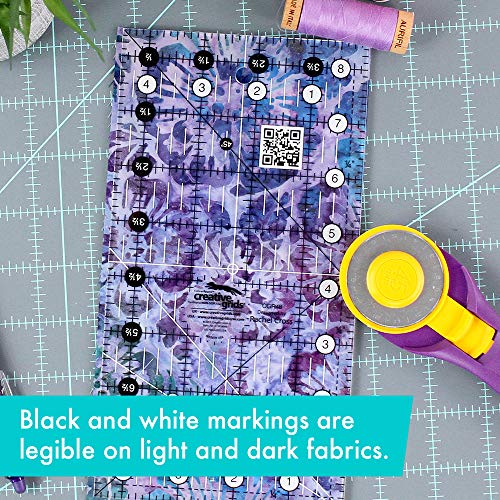 Linijka do patchworku Creative Grids 4-1/2in x 8-1/2in