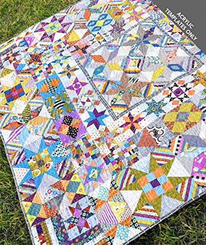 Tylko szablony akrylowe Bakers Dozen Jen Kingwell Quilting