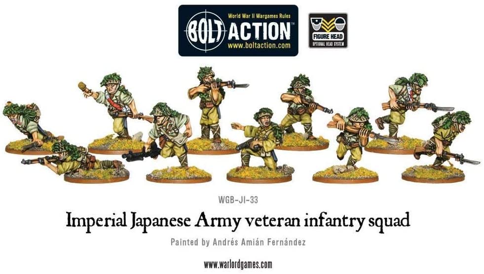 Bolt Action: Japonski oddzial weteranow piechoty
