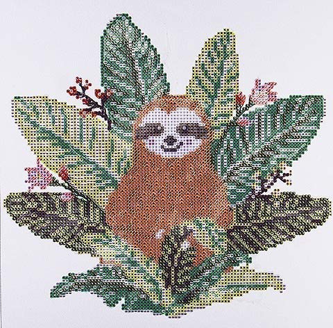 Zestaw do malowania diamentow 12x12" Leniwiec sredniozaawansowany