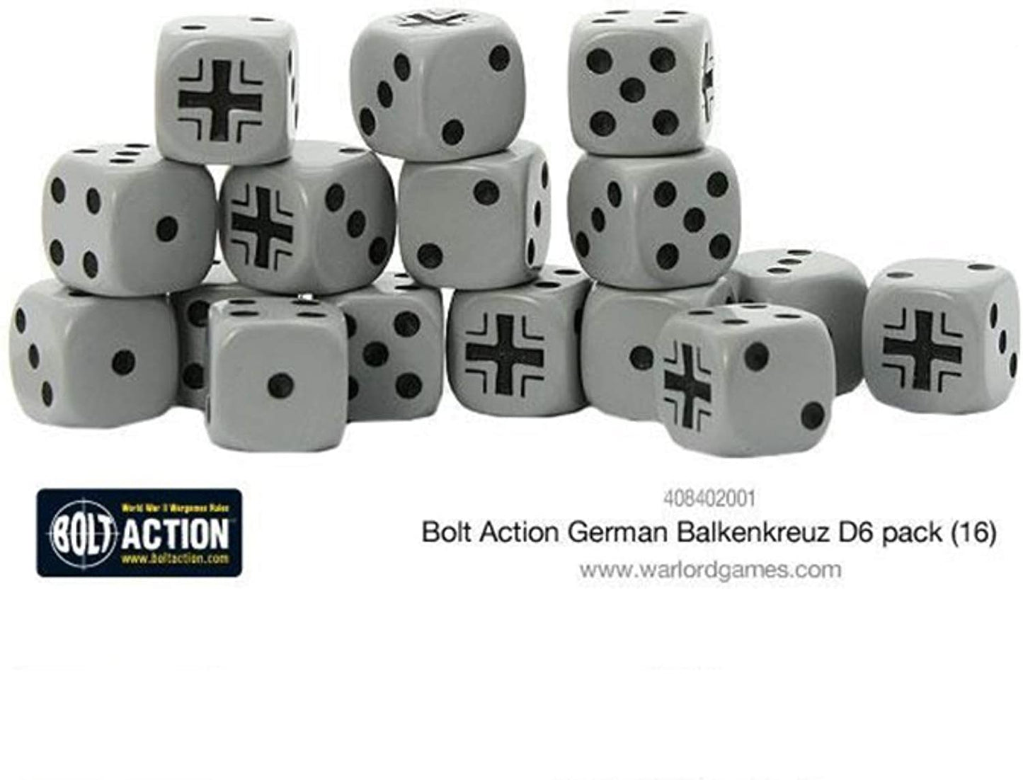 Bolt Action: Niemiecki Balkenkreuz D6 Pack (16)