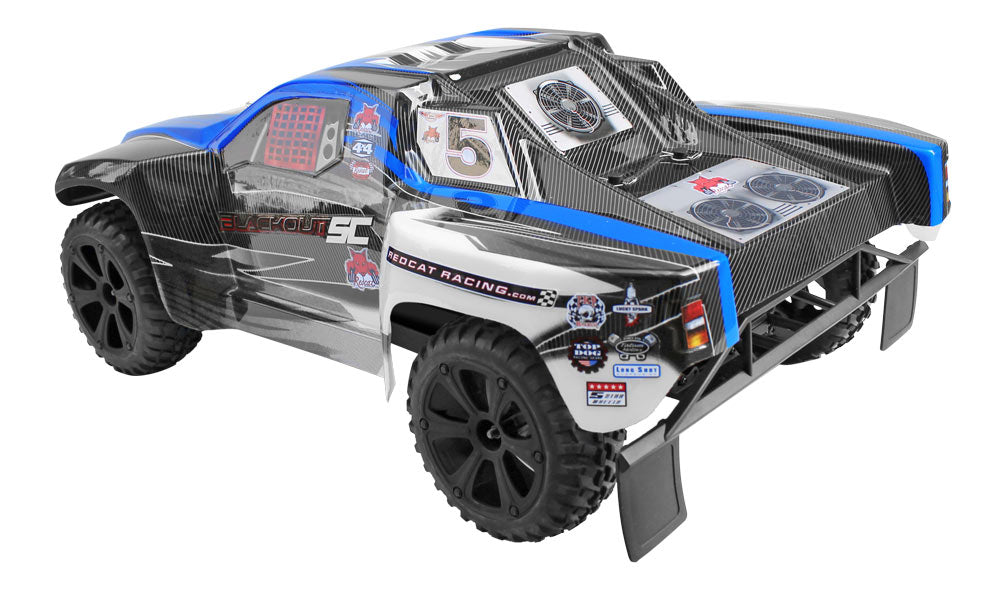 RedCat Blackout SC RC Truck - 1:10 Szczotkowana elektryczna ciezarowka Short Course