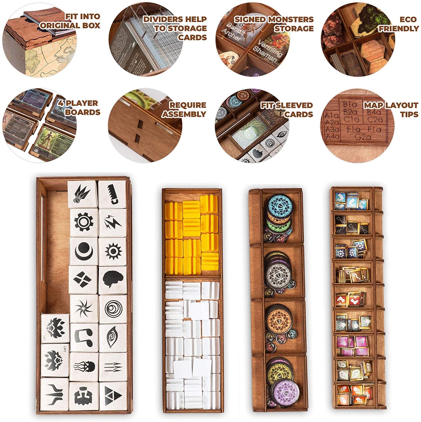 How to store Gloomhaven board game