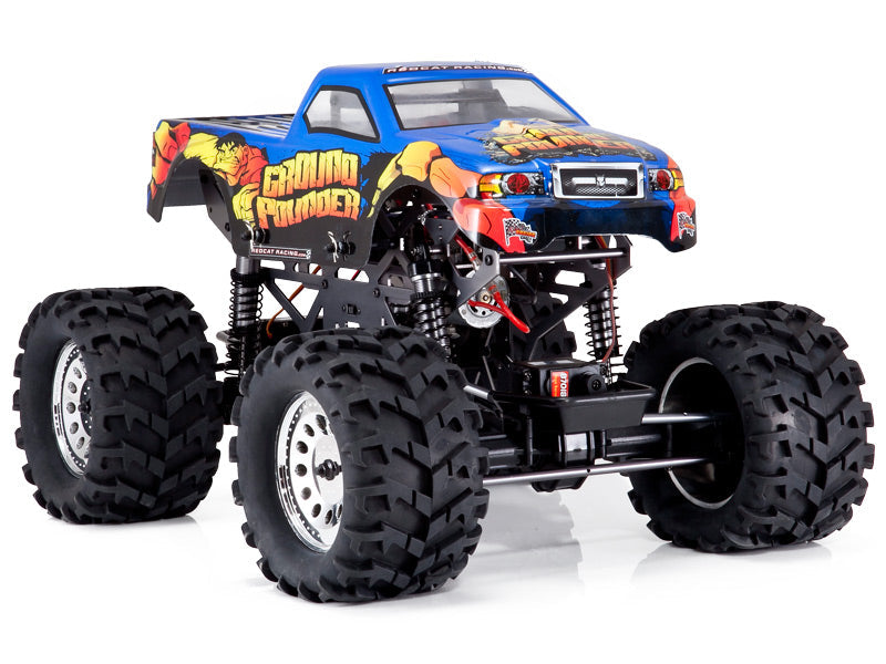 RedCat Ground Pounder RC Monster Truck - 1:10 Szczotkowana elektryczna ciezarowka