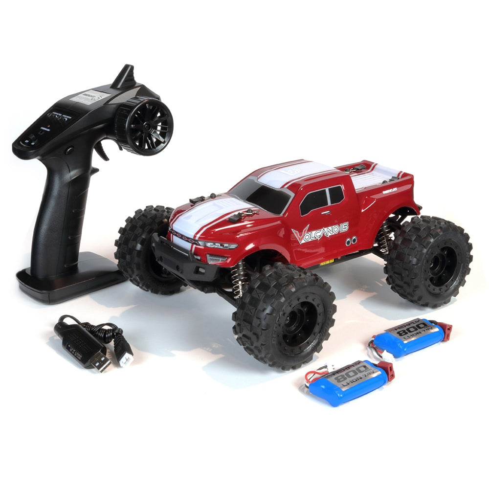 Volcano-16 1/16 Skala Szczotkowany Elektryczny Monster Truck