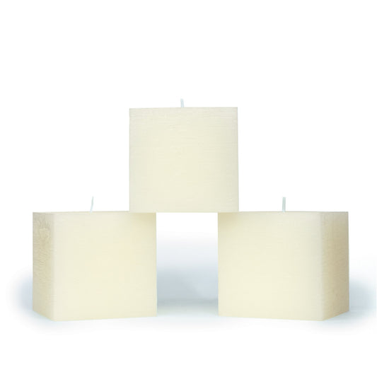 Swiece kwadratowe CANDWAX Ivory