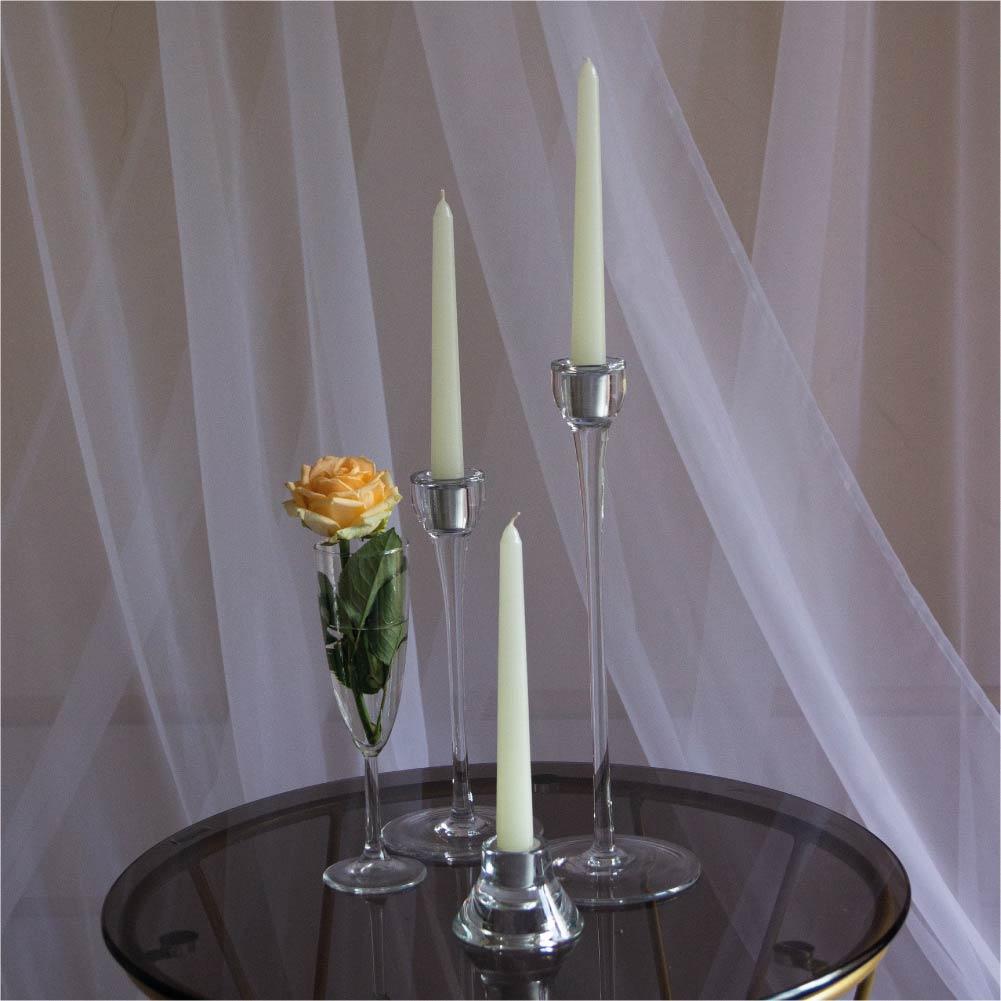 Swiece stozkowe CANDWAX Ivory