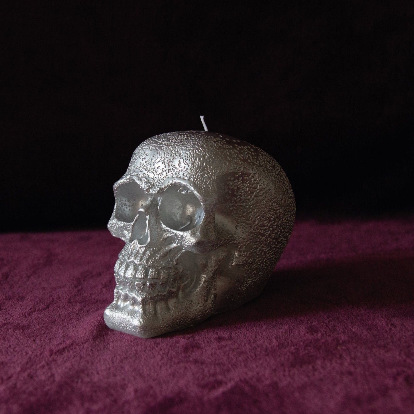 Swieca CANDWAX Silver Big Skull