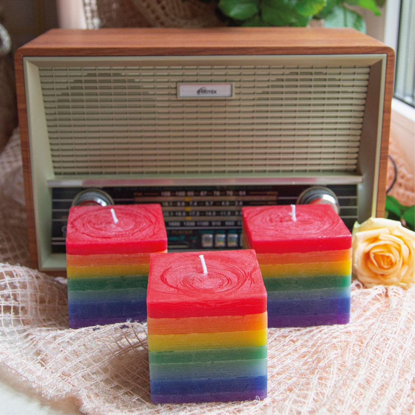 Swiece CANDWAX Rainbow Square