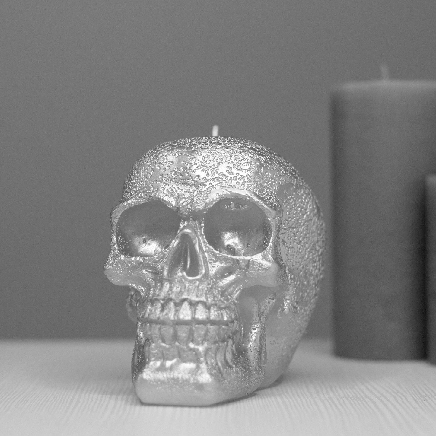 Swieca CANDWAX Silver Big Skull