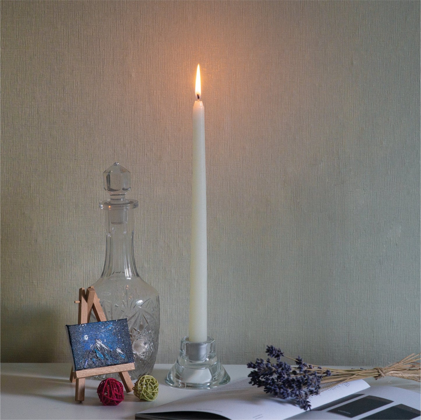 Swiece stozkowe CANDWAX Pearl - DUZY ZESTAW