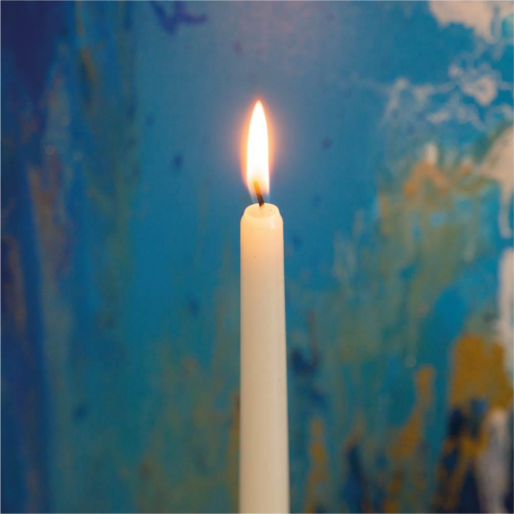 Swiece stozkowe perlowe CANDWAX