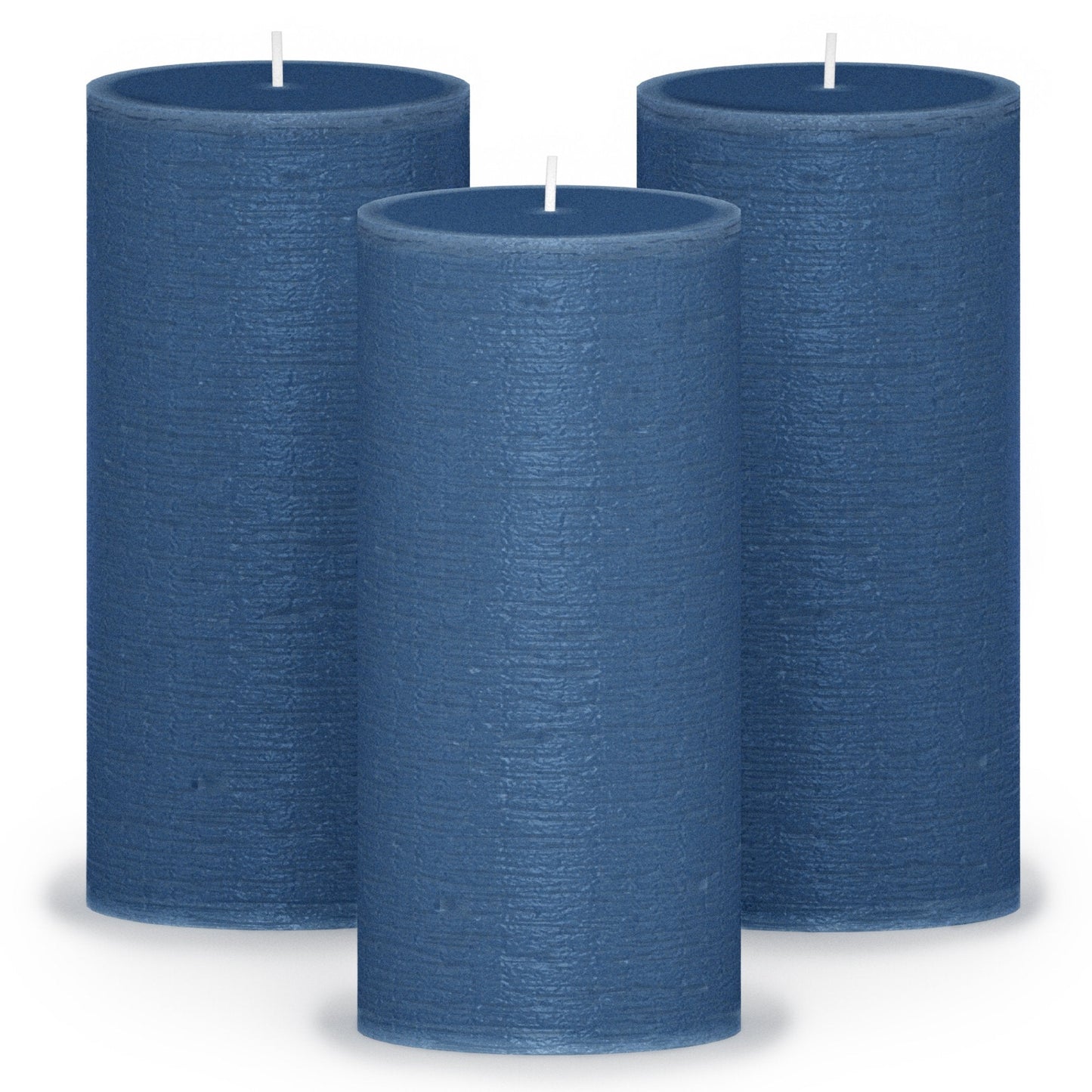 Swiece filarowe CANDWAX w kolorze ciemnoniebieskim 6" - zestaw 3 szt.