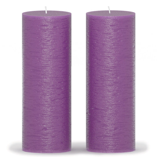 Swiece filarowe CANDWAX Purple 8" - zestaw 2 szt.