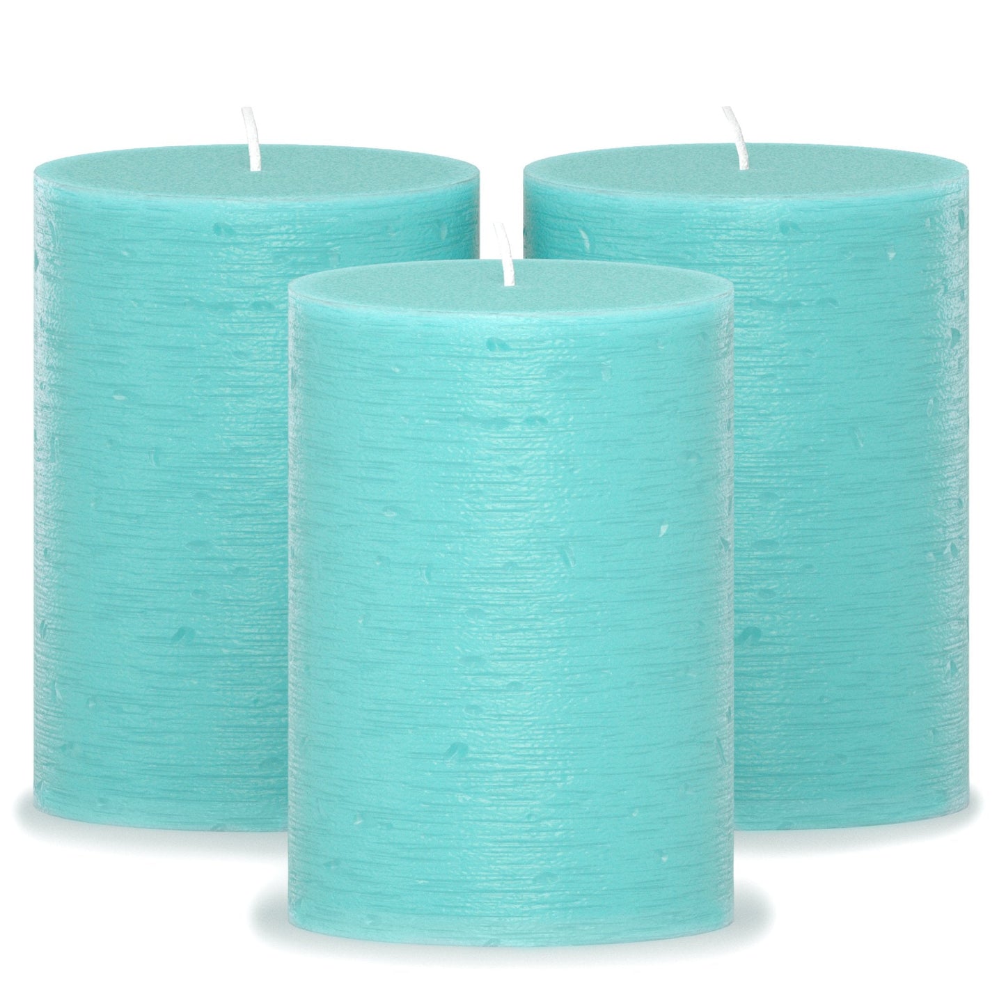 Swiece filarowe CANDWAX Turquoise 4" - zestaw 3 szt.