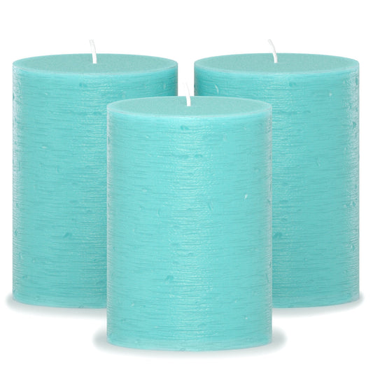 Swiece filarowe CANDWAX Turquoise 4" - zestaw 3 szt.