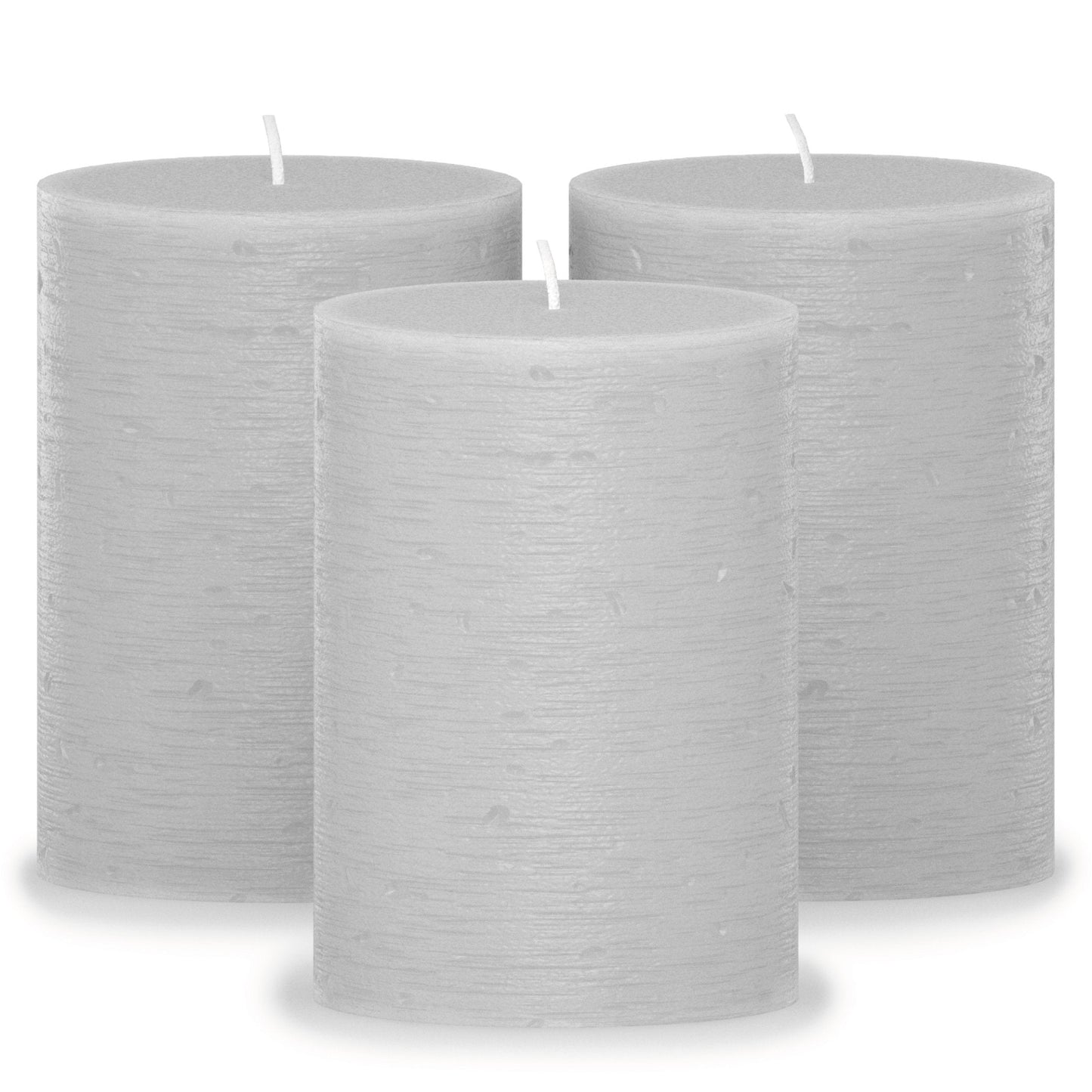 Swiece filarowe CANDWAX jasnoszare 3" - zestaw 3 szt.
