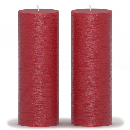 Swiece filarowe Bordeaux CANDWAX 8" - zestaw 2 szt.