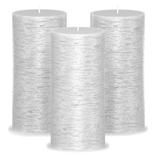 Swiece filarowe CANDWAX Silver 6" - zestaw 3 szt.