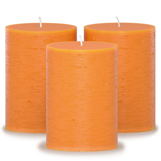 Swiece filarowe CANDWAX pomaranczowe 4" - zestaw 3 szt.