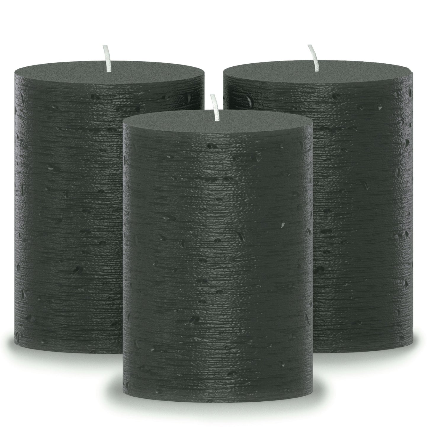 Swiece filarowe CANDWAX czarne 3" - zestaw 3 szt.